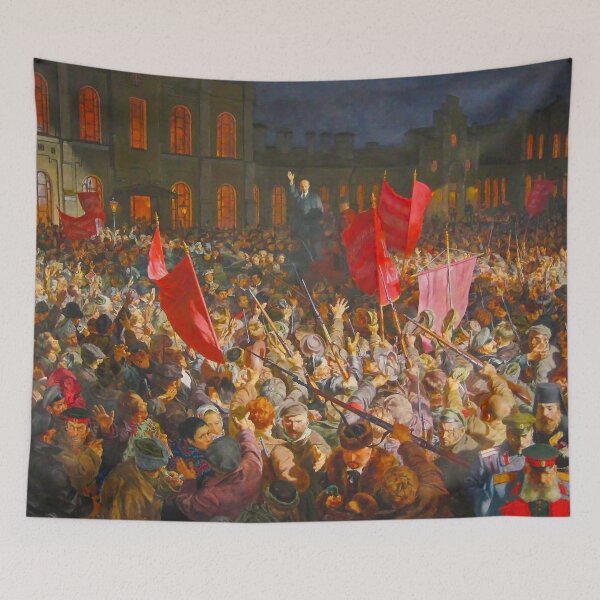 Artikelvorschau, Rede von Lenin - Sowjetische Malerei entworfen und verkauft von Domain of the Public.