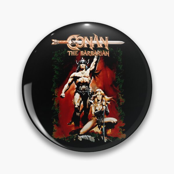 Item preview, Conans The Barbarians Movie Poster designed and sold by FrogBox-Studio.