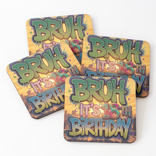 Item preview, Art Sunset Funny Bruh It'S My Birthday Funny Birthday Party Bday boy Kids  designed and sold by MathiasFuchs.