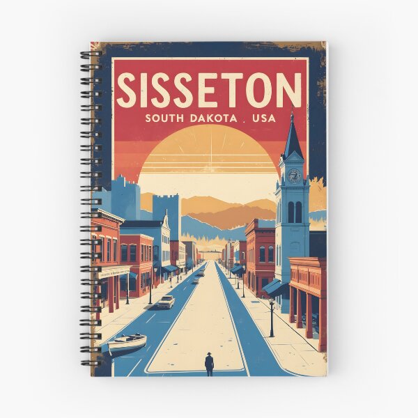 Item preview, Sisseton South Dakota Vintage Travel Tourism designed and sold by TravelersGems.