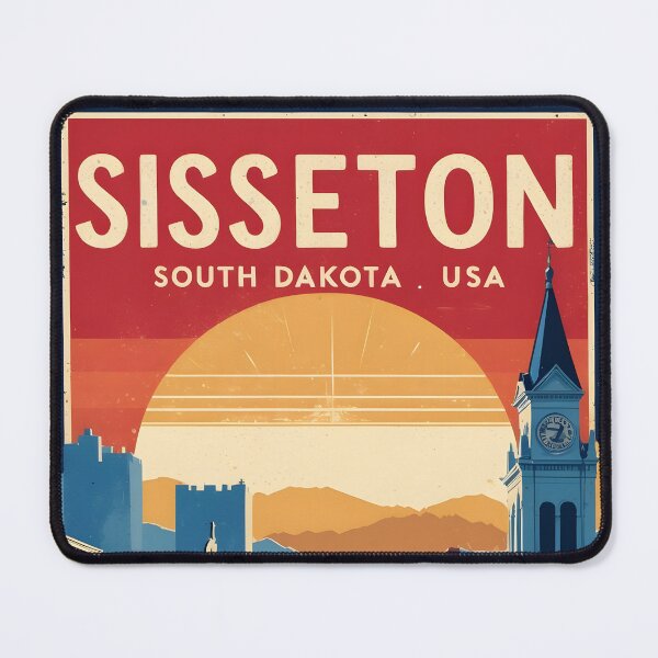 Item preview, Sisseton South Dakota Vintage Travel Tourism designed and sold by TravelersGems.