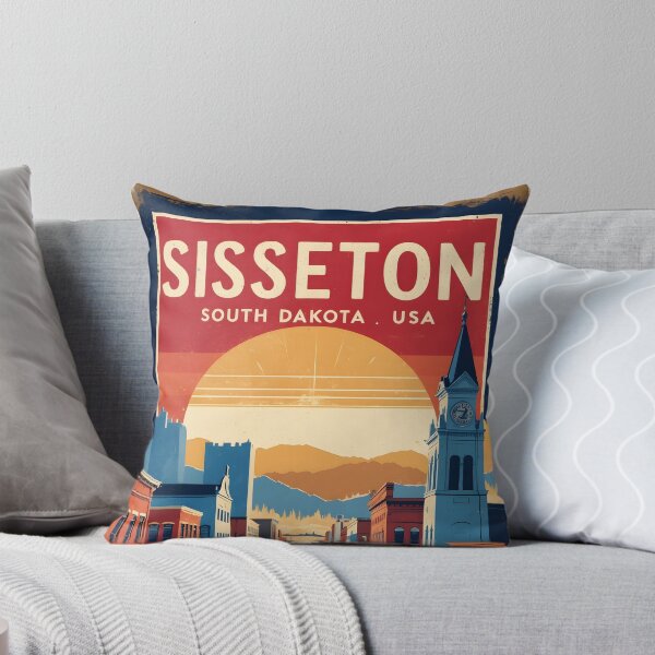 Item preview, Sisseton South Dakota Vintage Travel Tourism designed and sold by TravelersGems.