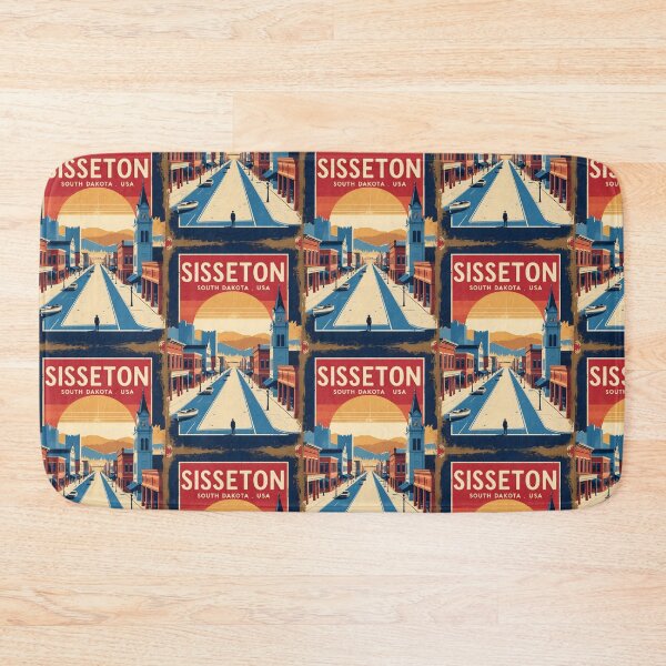 Item preview, Sisseton South Dakota Vintage Travel Tourism designed and sold by TravelersGems.