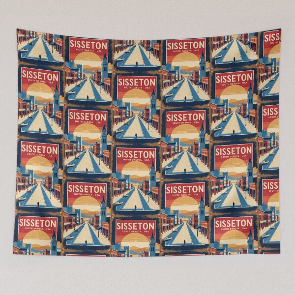 Item preview, Sisseton South Dakota Vintage Travel Tourism designed and sold by TravelersGems.