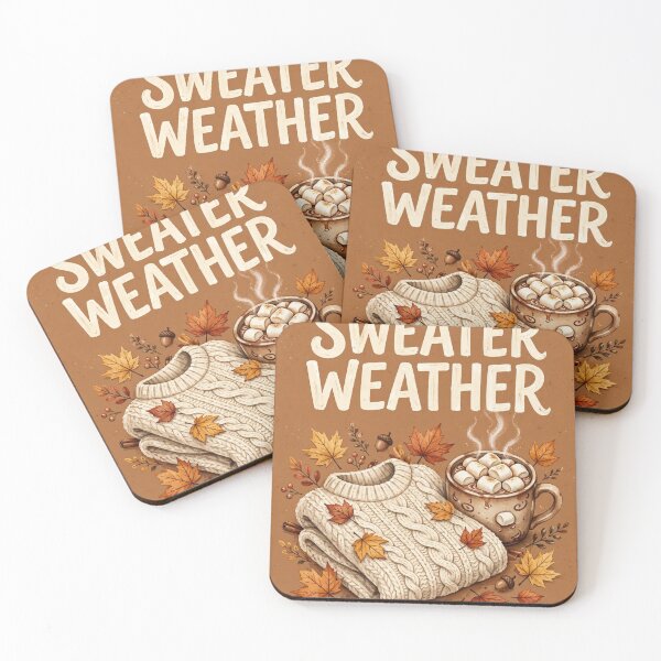 Item preview, Sweater Weather Cozy designed and sold by Remy's Golden Goods.