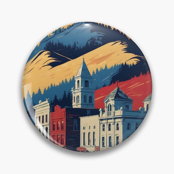 Item preview, Colonial Pine Hills South Dakota Vintage Travel designed and sold by TravelersGems.