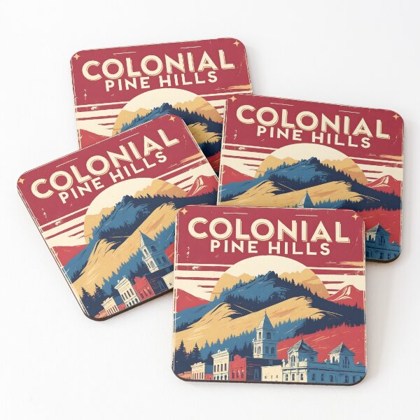 Item preview, Colonial Pine Hills South Dakota Vintage Travel designed and sold by TravelersGems.