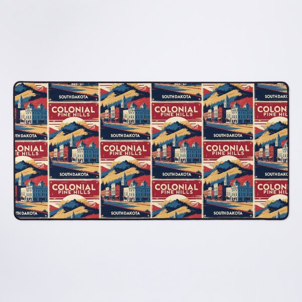 Item preview, Colonial Pine Hills South Dakota Vintage Travel designed and sold by TravelersGems.