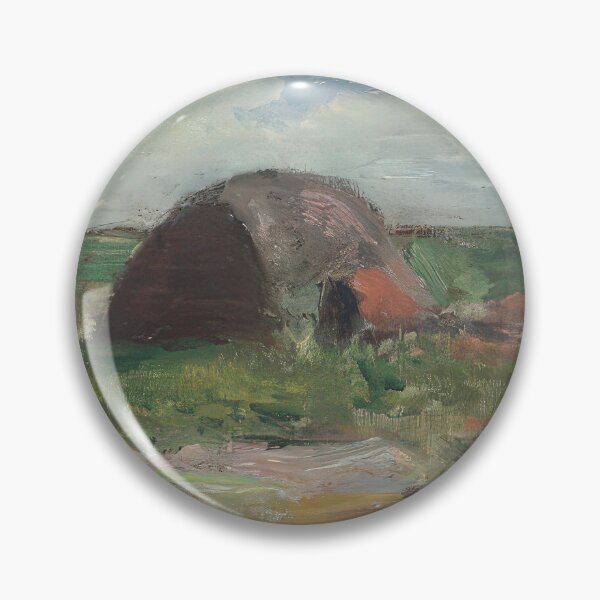 Item preview, Paysage de bretagne 1896 designed and sold by VeilOfPigments.