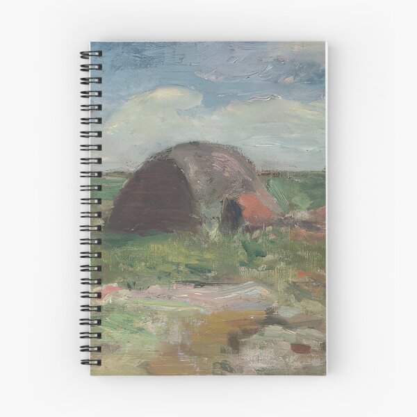 Item preview, Paysage de bretagne 1896 designed and sold by VeilOfPigments.