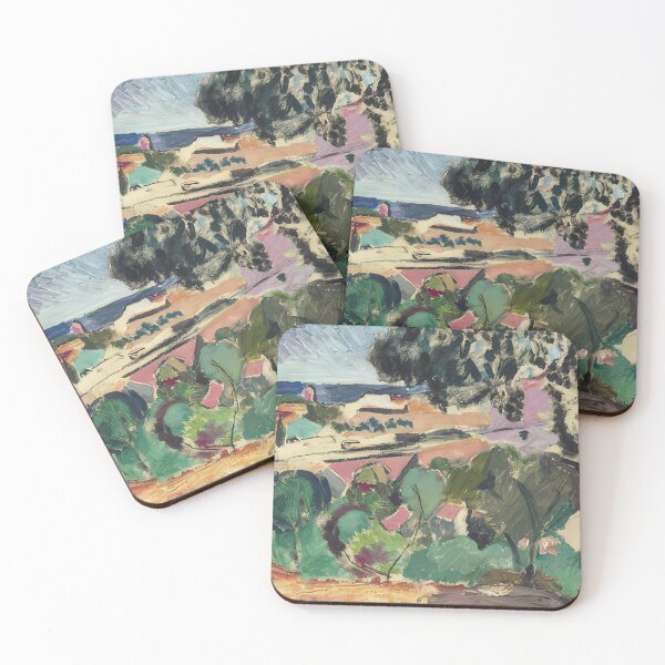 Item preview, Paysage de collioure 1907 designed and sold by VeilOfPigments.