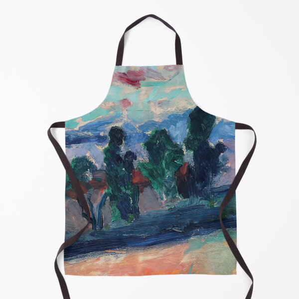 Item preview, Paysage de saint tropez au crepuscule 1904 designed and sold by VeilOfPigments.