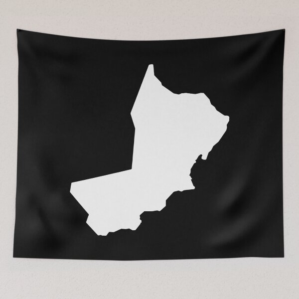 Item preview, Oman Country Shape OM designed and sold by shitpostee.