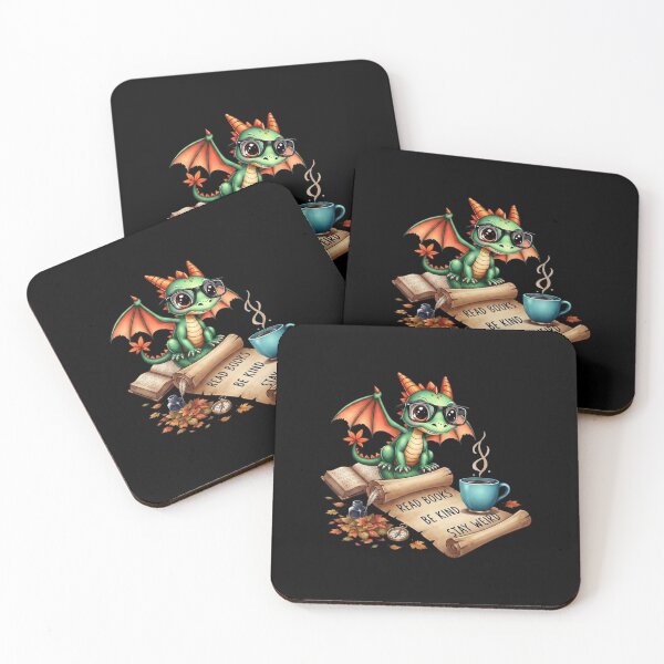 Item preview, Read Books Be Kind Stay Weird Cute Dragon Reader Design designed and sold by Ostericaimusa.