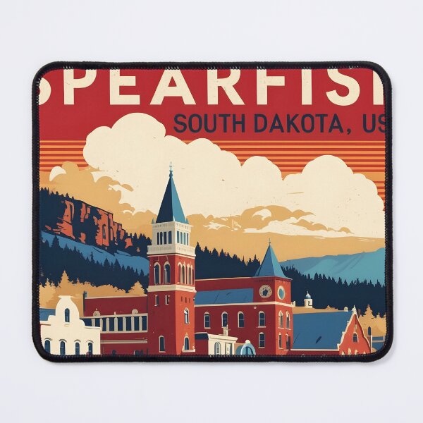 Item preview, Spearfish South Dakota Vintage Travel Tourism designed and sold by TravelersGems.