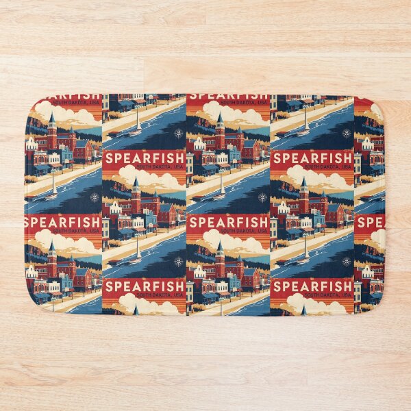 Item preview, Spearfish South Dakota Vintage Travel Tourism designed and sold by TravelersGems.