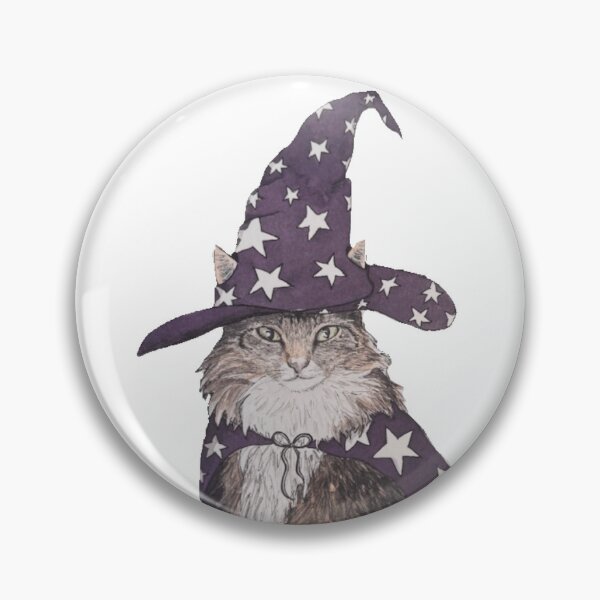 Item preview, Merlin The Cat designed and sold by Fabledwillow.