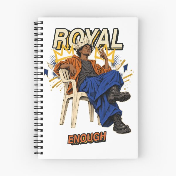 Item preview, Royal Enough Plastic Chair King Funny Streetwear designed and sold by RAX Mirth Studio.