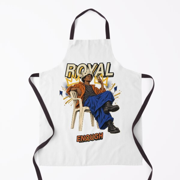 Item preview, Royal Enough Plastic Chair King Funny Streetwear designed and sold by RAX Mirth Studio.