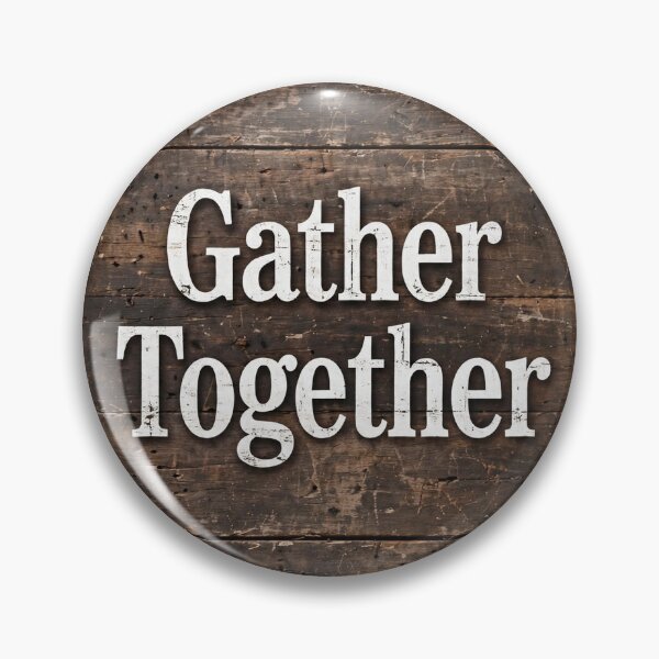 Item preview, Gather Together Farmhouse Sign designed and sold by Remy's Golden Goods.
