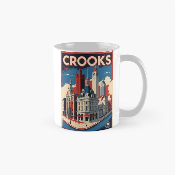 Item preview, Crooks South Dakota Vintage Travel Tourism designed and sold by TravelersGems.