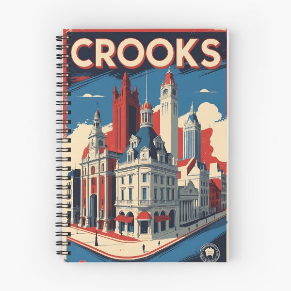 Item preview, Crooks South Dakota Vintage Travel Tourism designed and sold by TravelersGems.