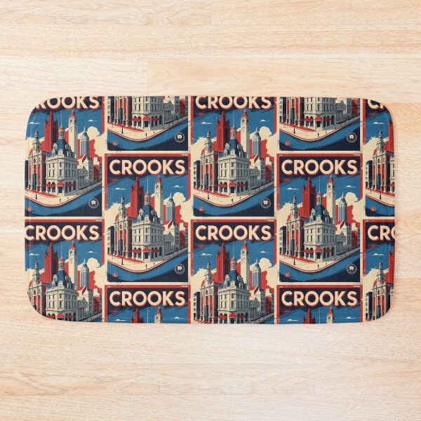 Item preview, Crooks South Dakota Vintage Travel Tourism designed and sold by TravelersGems.