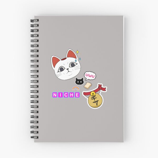 Item preview, Anime Lucky Cat Circle Art Cat Portrait-55 designed and sold by Evelyuter.