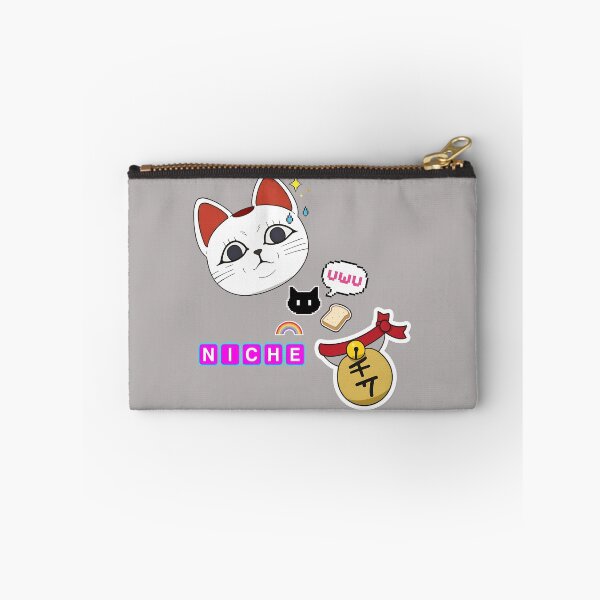 Item preview, Anime Lucky Cat Circle Art Cat Portrait-55 designed and sold by Evelyuter.