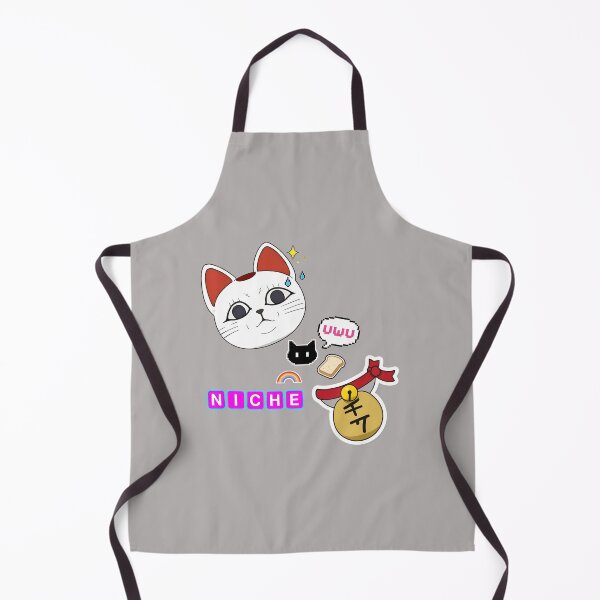 Item preview, Anime Lucky Cat Circle Art Cat Portrait-55 designed and sold by Evelyuter.
