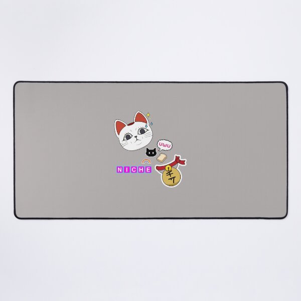 Item preview, Anime Lucky Cat Circle Art Cat Portrait-55 designed and sold by Evelyuter.