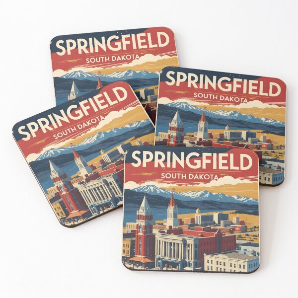 Item preview, Springfield South Dakota Vintage Travel Tourism designed and sold by TravelersGems.