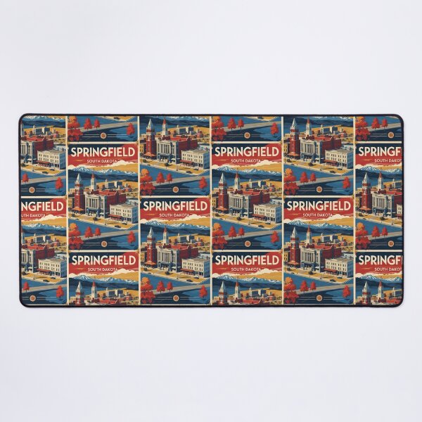 Item preview, Springfield South Dakota Vintage Travel Tourism designed and sold by TravelersGems.
