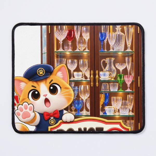 Item preview, Do Not Touch Mascot Balkan Household Humor designed and sold by OfficialBalkan.