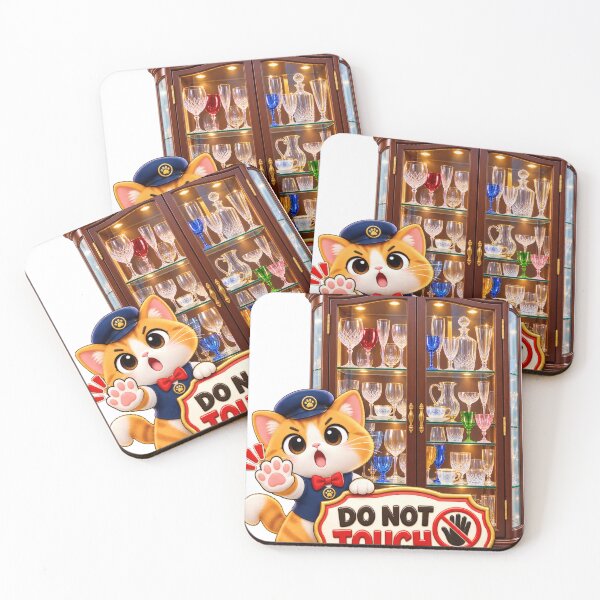 Item preview, Do Not Touch Mascot Balkan Household Humor designed and sold by OfficialBalkan.