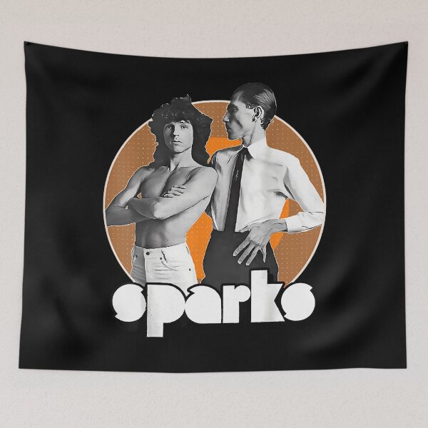Item preview, Retro Sparks Band - Sparks-Band Sintetizadores Divertidos designed and sold by codiconxe.
