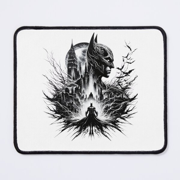Item preview, Masked Vigilante City Skyline Silhouette designed and sold by FayetteTachel.