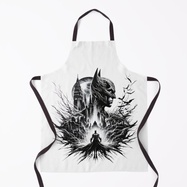Item preview, Masked Vigilante City Skyline Silhouette designed and sold by FayetteTachel.