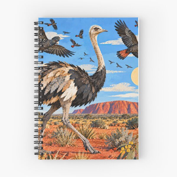 Item preview, Walkabout Ostrich designed and sold by LittleDreamsCo.