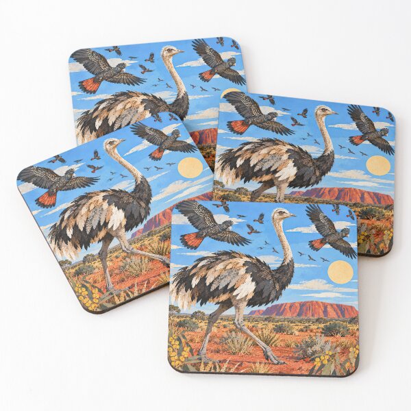 Item preview, Walkabout Ostrich designed and sold by LittleDreamsCo.