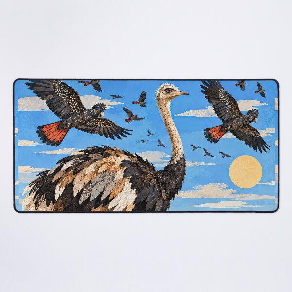 Item preview, Walkabout Ostrich designed and sold by LittleDreamsCo.