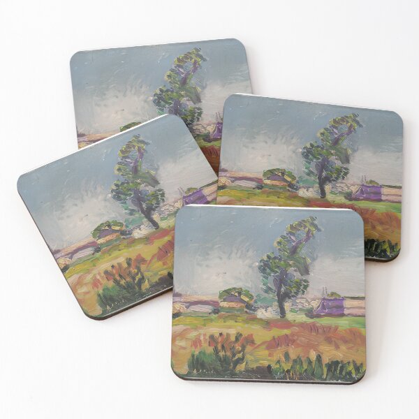 Item preview, Paysage des environs de toulouse le pont des demoiselles 1898 designed and sold by VeilOfPigments.