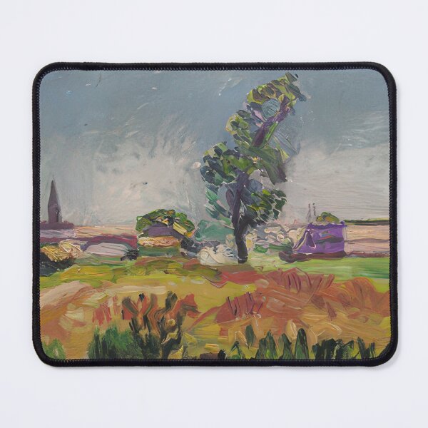 Item preview, Paysage des environs de toulouse le pont des demoiselles 1898 designed and sold by VeilOfPigments.