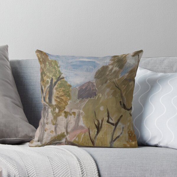 Item preview, Paysage ou rue dans le midi 1918 designed and sold by VeilOfPigments.