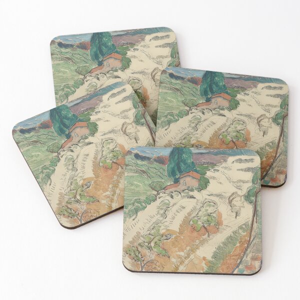 Item preview, Paysage st tropez 1904 designed and sold by VeilOfPigments.