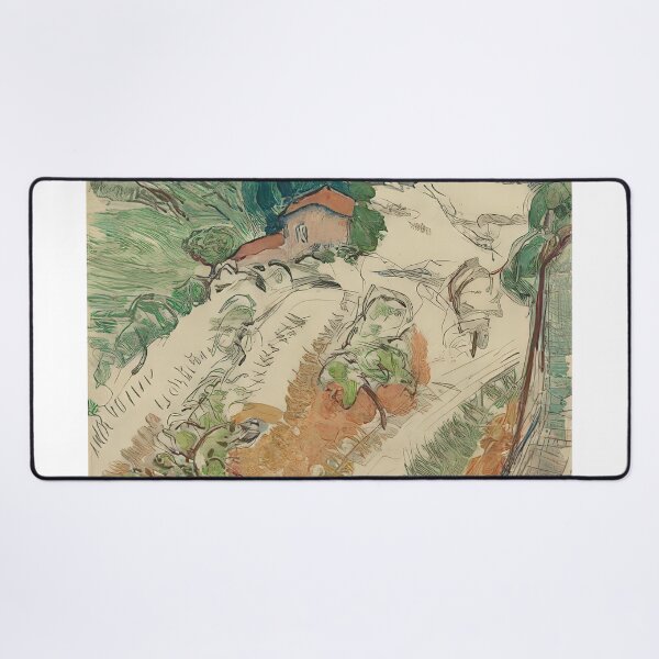 Item preview, Paysage st tropez 1904 designed and sold by VeilOfPigments.