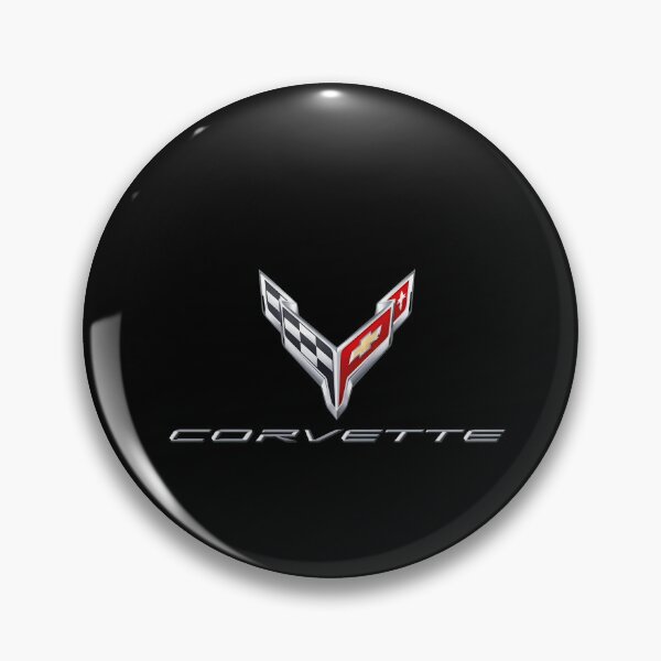 Item preview, Corvettes Crossed Flags Logo Emblem Performances designed and sold by FrogBox-Studio.
