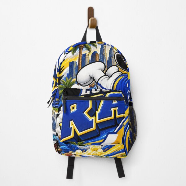 Item preview, Snoopy Los Angeles Rams Dynamic Diving Catch Football Fan designed and sold by CaneufeyCip.
