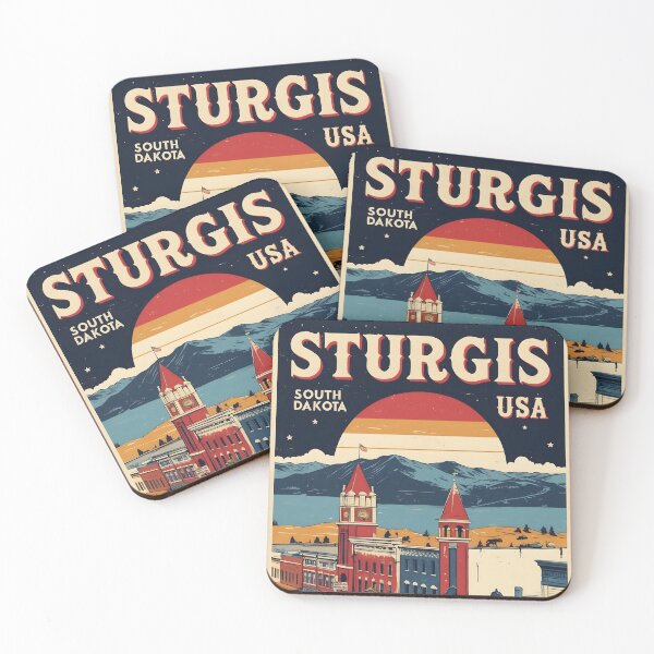 Item preview, Sturgis, Dakota del Sur, Viajes y Turismo Vintage designed and sold by TravelersGems.