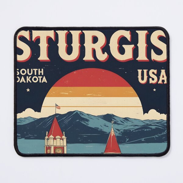 Item preview, Sturgis South Dakota Vintage Travel Tourism designed and sold by TravelersGems.